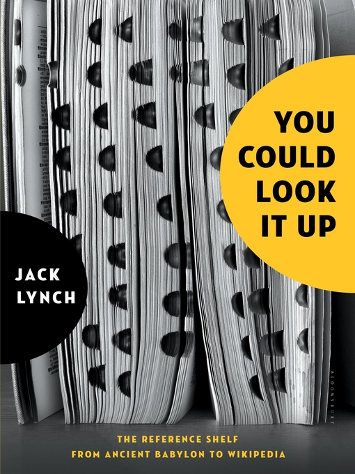 Title details for You Could Look It Up by Jack Lynch - Wait list